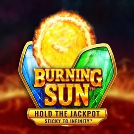 Burning Sun logo by Wazdan at Luna Casino