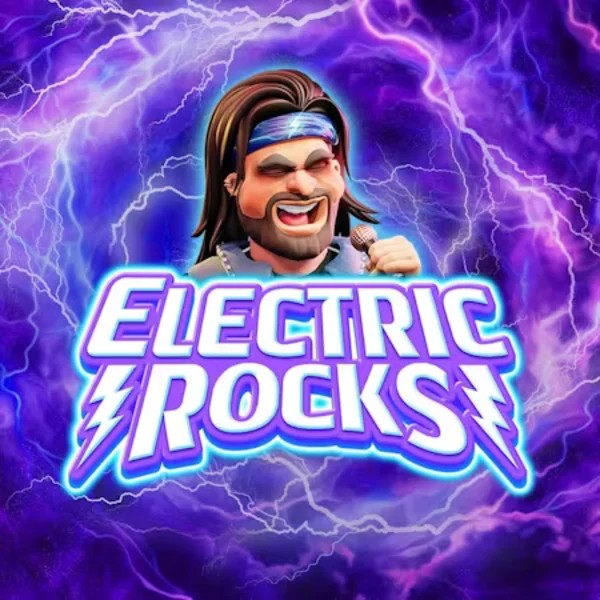 Electric Rocks slot visual from Inspired Gaming available on lunacasinos.es
