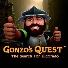 Gonzo's Quest slot logo by NetEnt at Luna CasinoGonzo's Quest