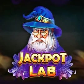 Jackpot Lab slot logo by Platipus at Luna Casino