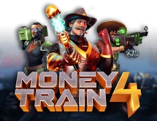 Money Train 4 logo by Relax Gaming at Luna Casino