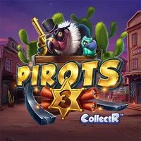 Pirots 3 logo by ELK Studios Luna Casino