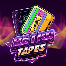 Logo of Retro Tapes from Push Gaming at Luna Casino